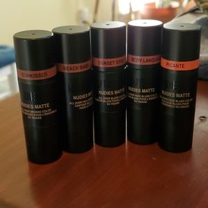 Set of 5 Nudestix Nudies Matte